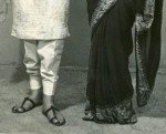 My mother Anupa Nathaniel (right) with her closest friend Shalini Gupta, Delhi, Circa 1962