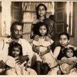 (Left to Right) My grandfather, Salil Chowdhury with my aunt Tulika, his sister Lily with my eldest aunt Aloka, and my grandmother Jyoti Chowdhury with my mother, Lipika.